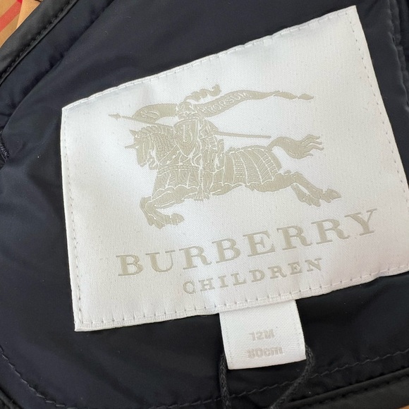 NWT Burberry kids jacket 12M - Picture 5 of 10